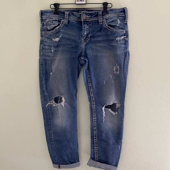 Boyfriend Crop Size 29 - Picture 2 of 5